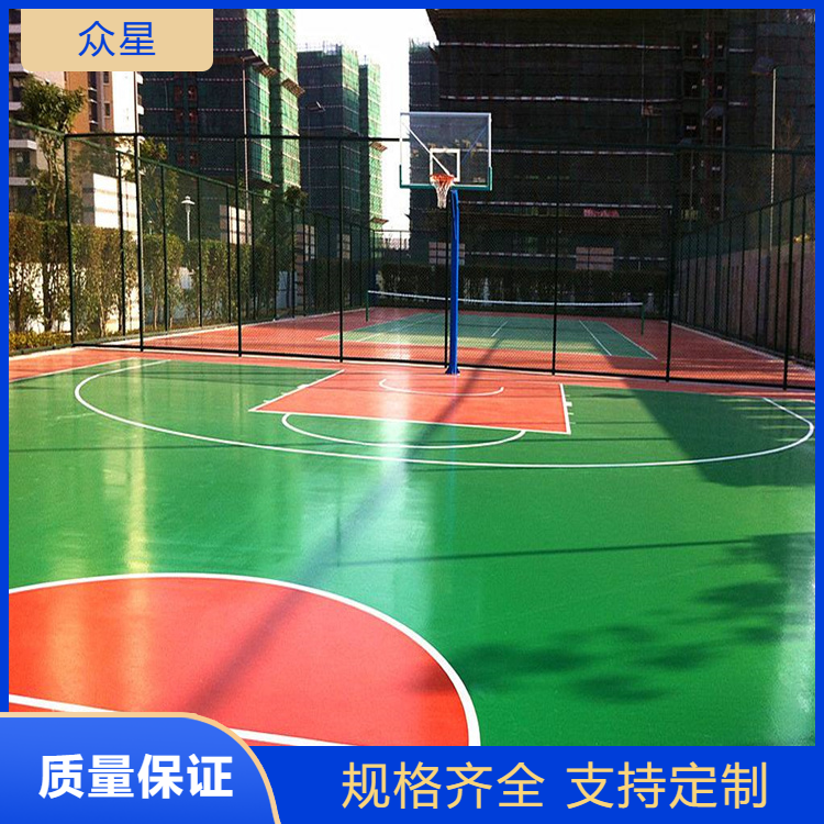 达州市塑胶篮球场EPDM颗粒 - 一站式服务